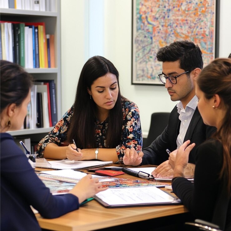 imgi 64 consulate staff working legal administrative tasks assisting with p