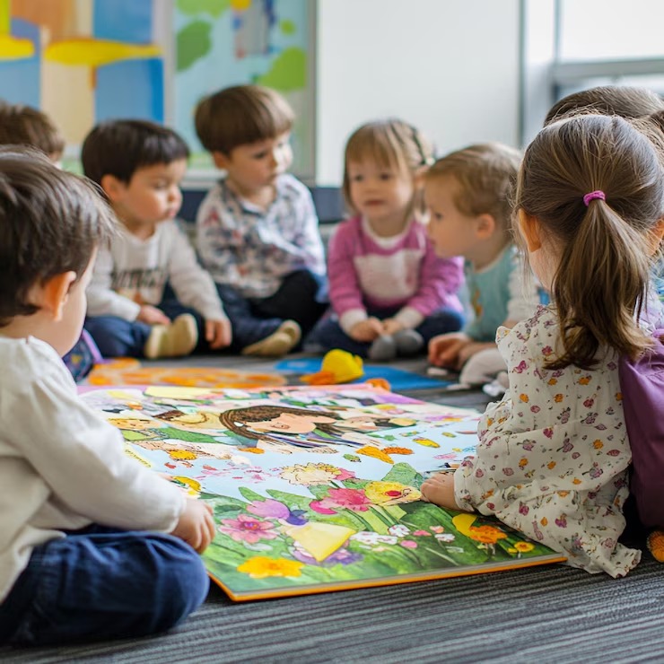 imgi 64 kids enjoying story time session with large picture book interactive elements2 1