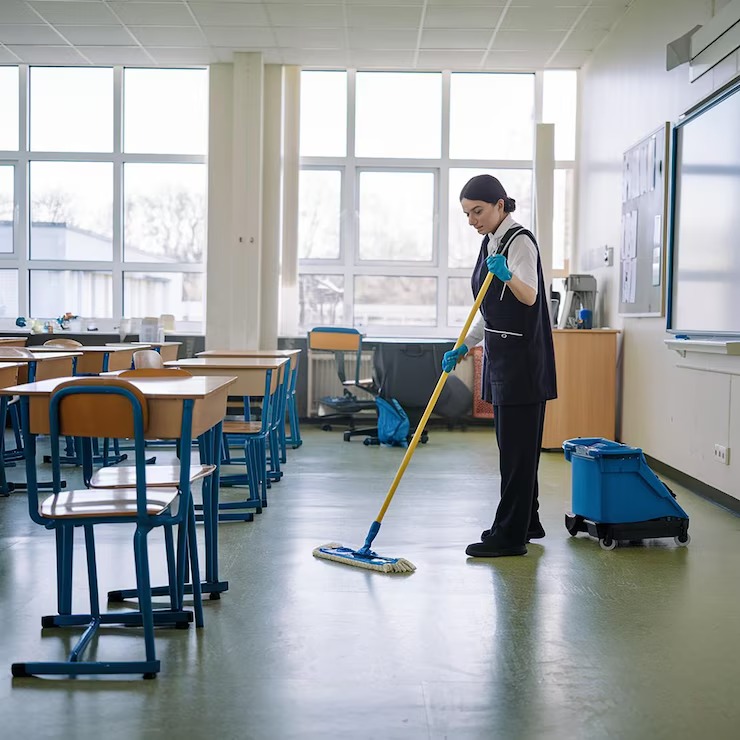 imgi 64 person cleaning floor classroom with broom 1286328 799