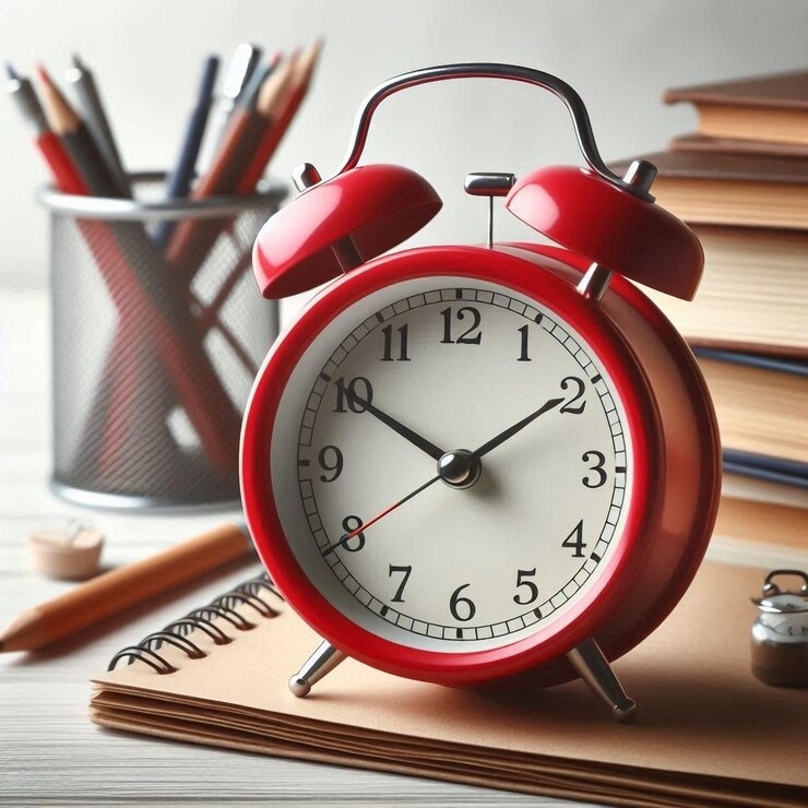 imgi 64 red alarm clock desk with books pencils notebook 843741 3780