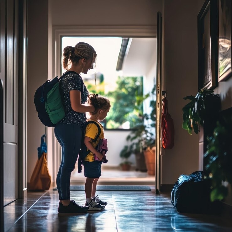 imgi 66 caring parent helping child get ready school 1079150 149556